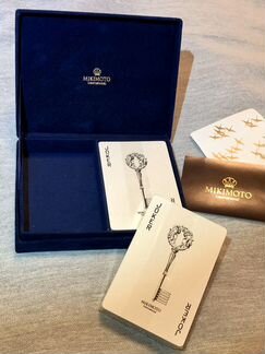 Новые игральные карты Mikimoto (Микимото) оригинал