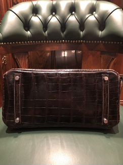 Сумка Herms Birkin 30 крокодил оригинал б/у