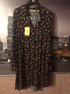 Длинная нов туника рубашечного типа вискоза Обмен