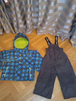 Комбинезон+ манишка+ варежки+ шапка gusti раз. 3х