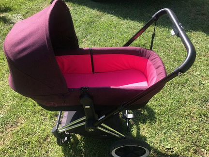 Коляска,шасси, автокресло cybex priam mystic pink