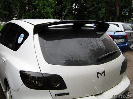 Спойлер тюнинг MazdaSpeed для Mazda 3 хетчбек