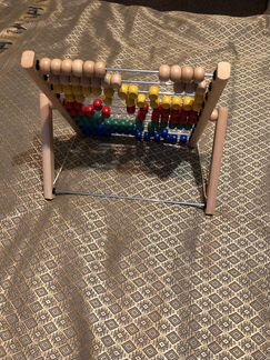 Доска-мольберт и счёты из икеа