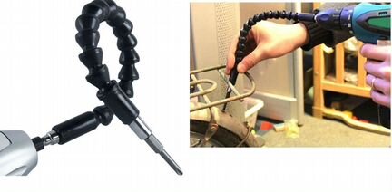 Гибкая насадка для шуруповерта )