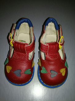 Детские кожаные туфли для девочек