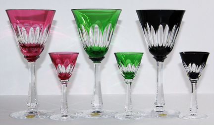 JosephinenHutte 12 фужеров Ф9004 антиквариат