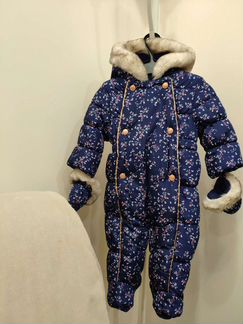 Зимний детский комбинезон