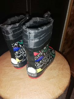 Сапоги резиновые утеплённые детские