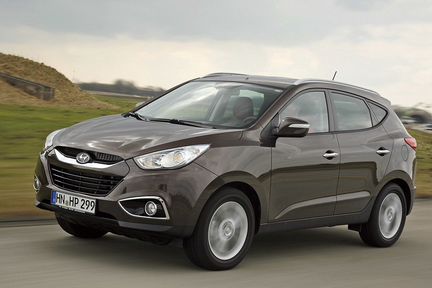 Лобовое стекло Хендай ix35 с датчиком и обогревом