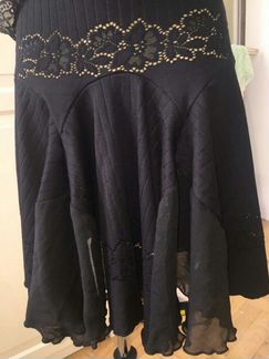 Юбка и блуза из кружев Alexander McQueen