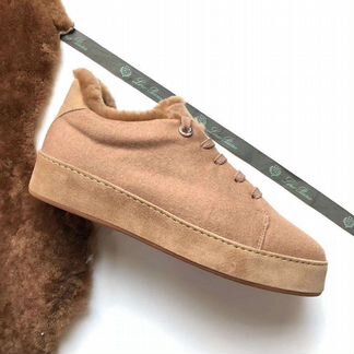 Кеды Loro Piana с мехом