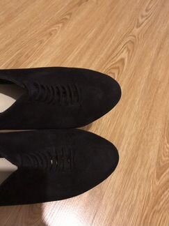 Замшевые ботильоны 37 р-р