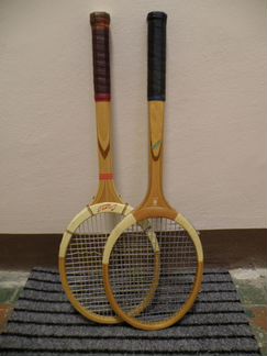 Ракетка теннисная, Динамо СССР, деревянная (бук)