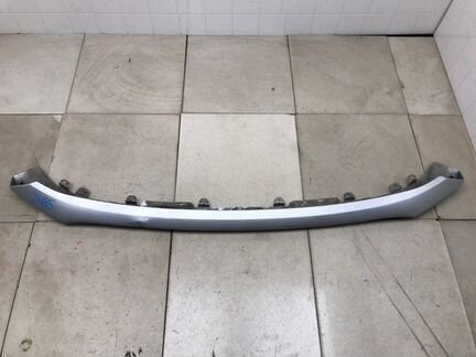 Накладка на бампер передняя Mitsubishi Outlander 3