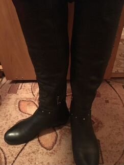 Ботфорты с перфорацией Евро-зима