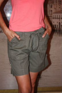 Шорты с поясом