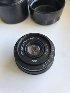 Объектив индустар 50-2 3.5/50mm м42