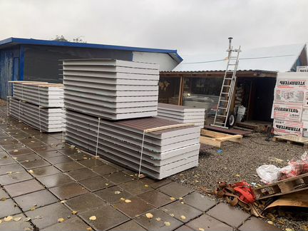 Сэндвич панели. Производство