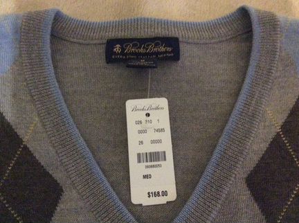 Свитер Brooks Brothers