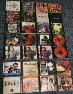 CD диски с разной музыкой