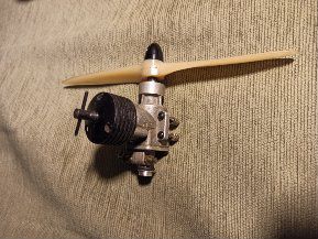 Микродвигатель авиамодельный марз 2.5Д новый