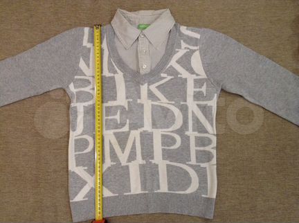 Свитер -рубашка обманка