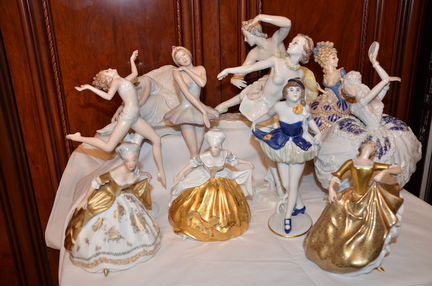 Коллекция фарфора. Статуэтки балерин
