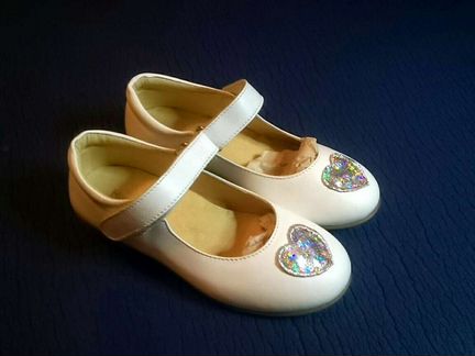 Белые туфли Happy Step Vitello р27