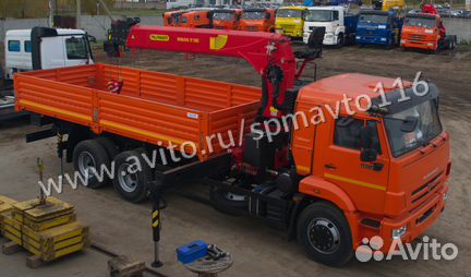 Камаз 43118 с кму инман ит 150