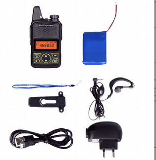 Рация Baofeng BF-T1 Mini (с гарнитурой)