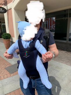 Переноска-кенгуру для младенца