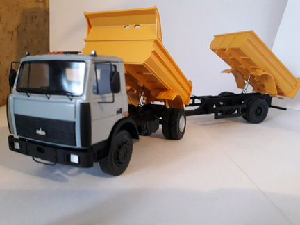 Маз 5551 с прицепом маз 856400