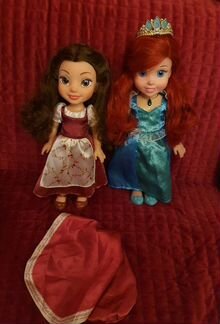 Куклы Ариэль и Белль, 40 см