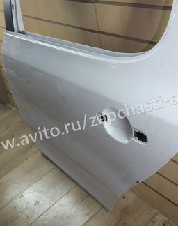 Дверь задняя левая Skoda Fabia 2010-2015 г. в