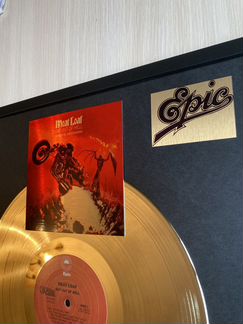 Meat Loaf Bat out of hell пластинка в раме