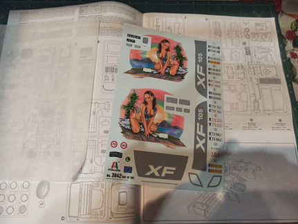 Сборная модель DAF XF105