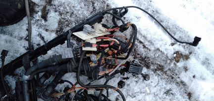 Проводка двигателя BMW X5 E70 3.0; N52