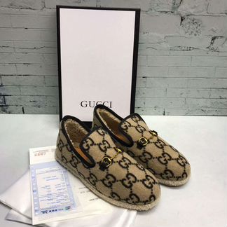 Зимние эспадрильи Gucci