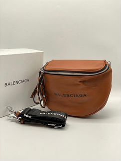 Новая женская сумка Balenciaga коричневая