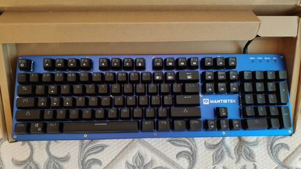 Механическая клавиатура MantisTek Blue Switch