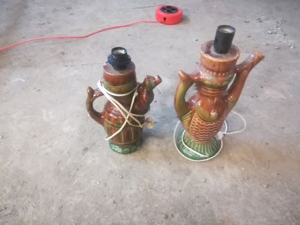 Лампа из Скапинской керамики