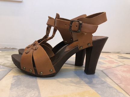 Босоножки Tamaris, Италия, натуральная кожа, р.37