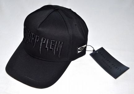 Кепка / бейсболка / Philipp Plein / новая (черная)