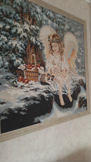 Алмазная живопись, ручная работа