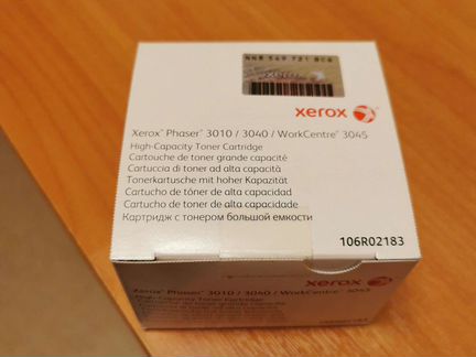 Тонер картридж орегинальный для Xerox 3010/3040/30