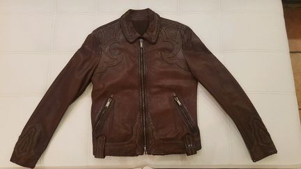 Мужская куртка Iceberg из натуральной кожи