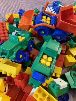 Конструктор для малышей огромный мешок