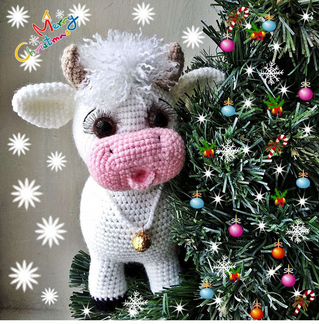 Игрушка амигуруми Бычок