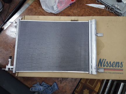 Радиатор кондиционера (конденсор ) Опель, Шевроле