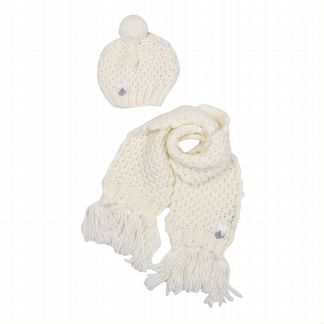 Комплект шапка и шарф Блюмарин - р.4 года